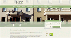 Desktop Screenshot of hoteldelcentro.com.ar